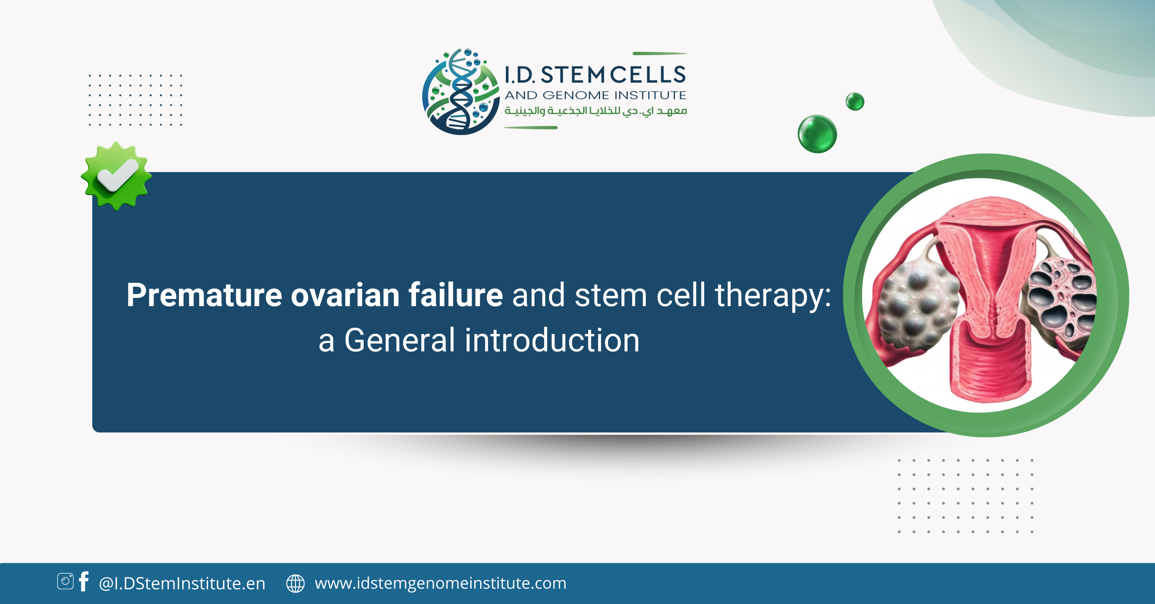 Premature ovarian failure and stem cell therapy: a general introduction