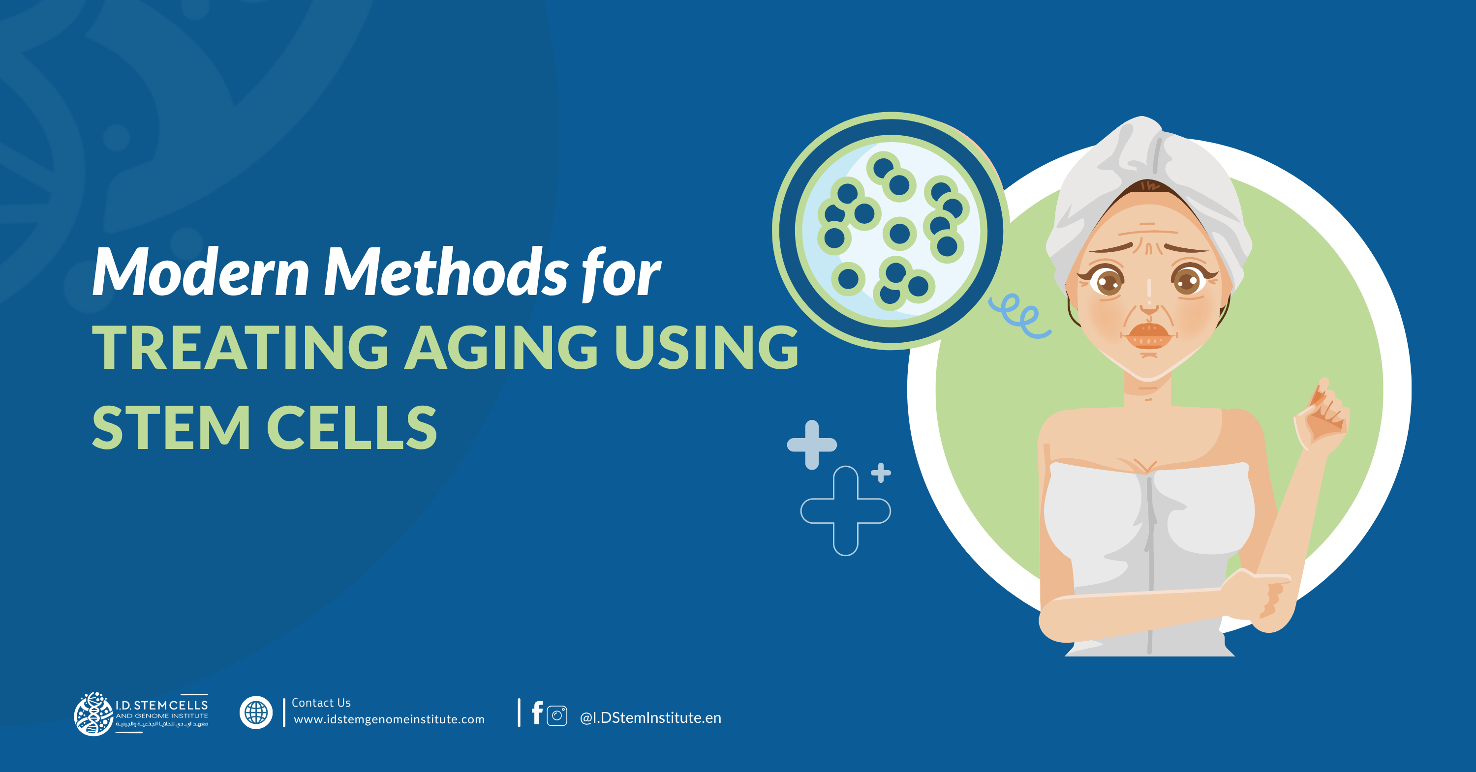Modern Methods for Treating Aging Using Stem Cells