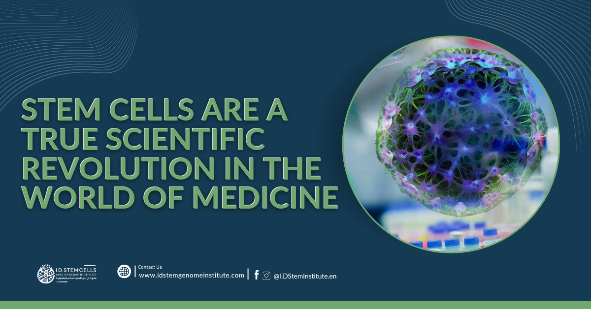 Stem cells are a true scientific revolution in the world of medicine.